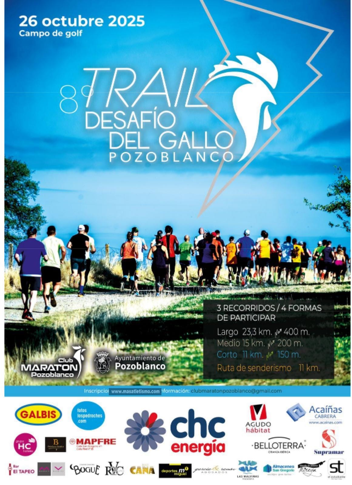 IX TRAIL DESAFIO DEL GALLO SENDERISMO 11 KM